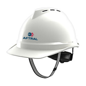 CASQUE GV412 + JUGULAIRE + LOGO AFTRAL